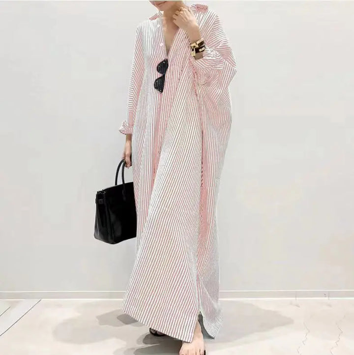 Giselle | Stripe Stroll Dress