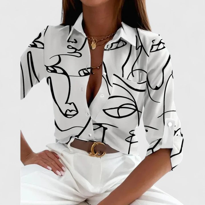 Lisette | Long Sleeve Blouse
