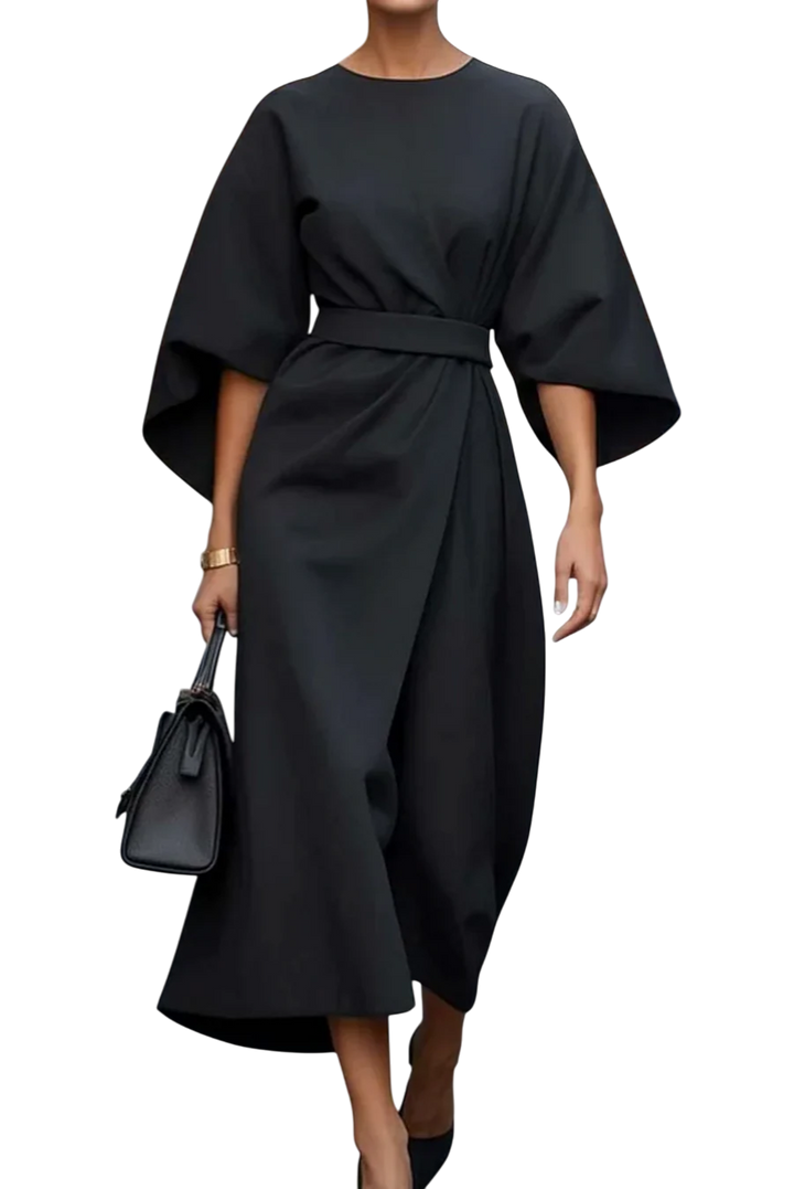 The Louise Lantern Sleeve Dress