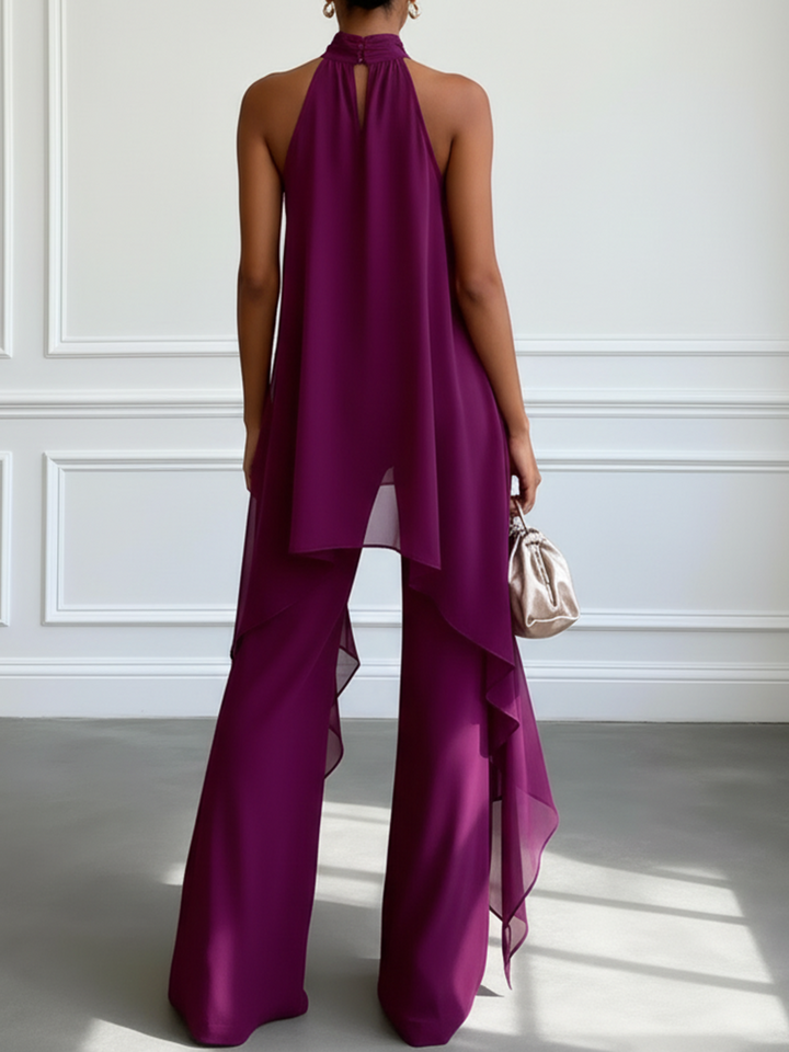 Marita - Halter Neck Two Piece Set