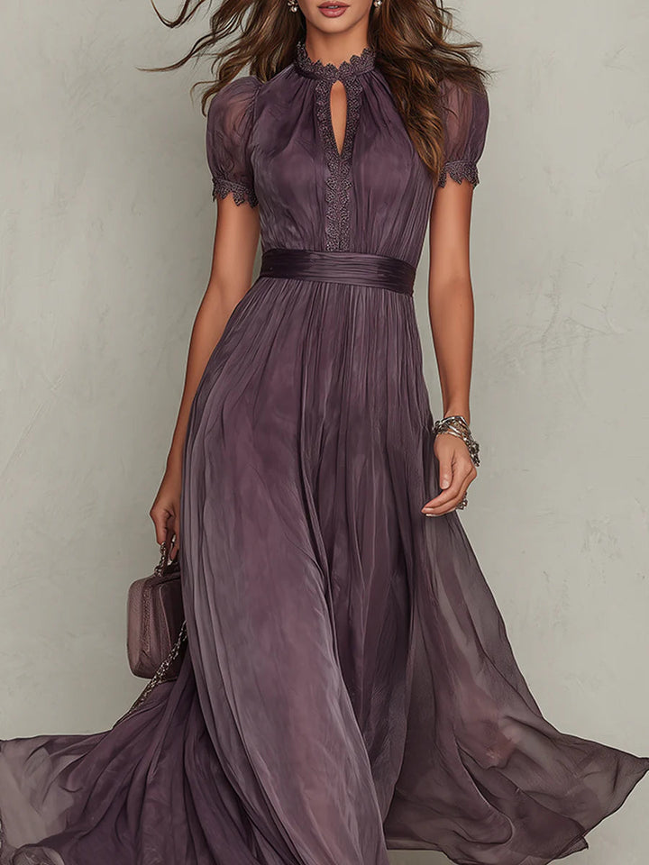 Amara | Flowing Chiffon Maxi Dress