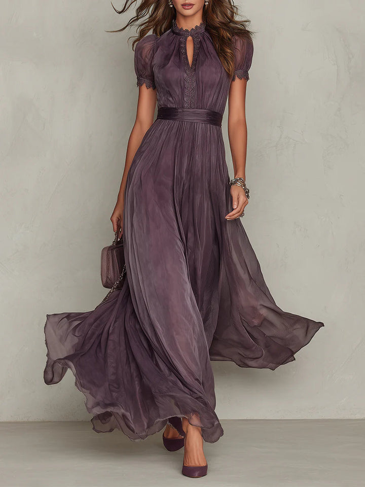 Amara | Flowing Chiffon Maxi Dress