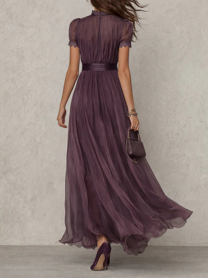 Amara | Flowing Chiffon Maxi Dress