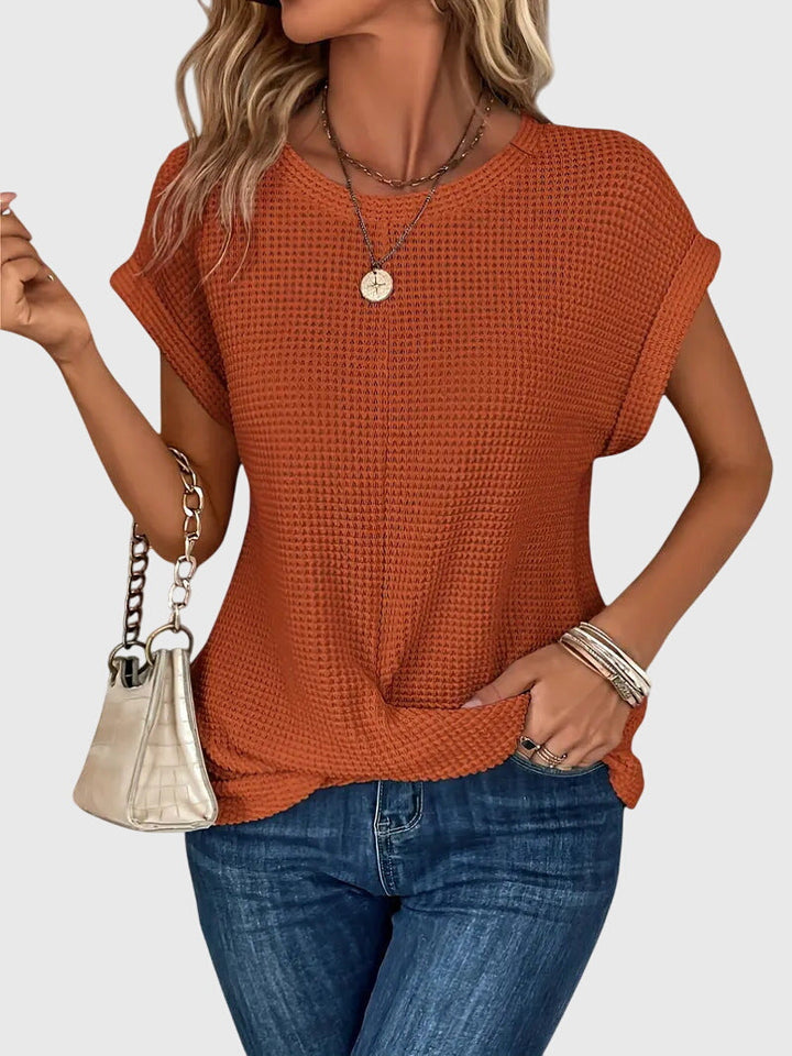 Isa | Crew Neck Blouse