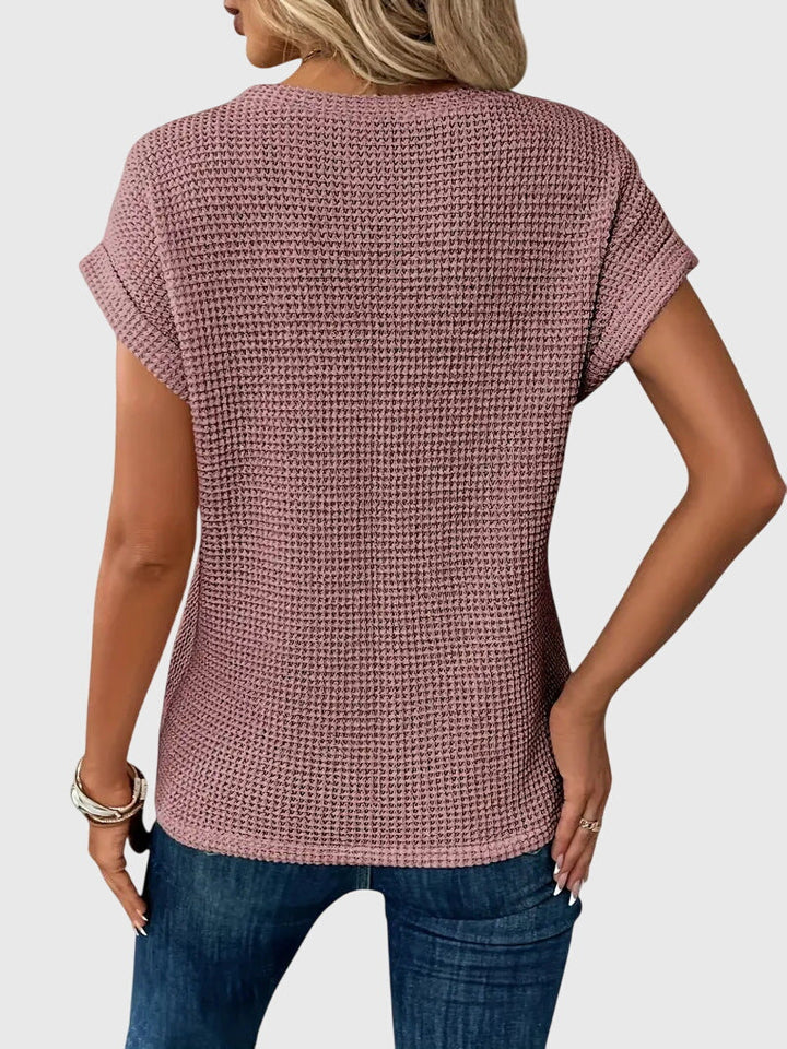 Isa | Crew Neck Blouse