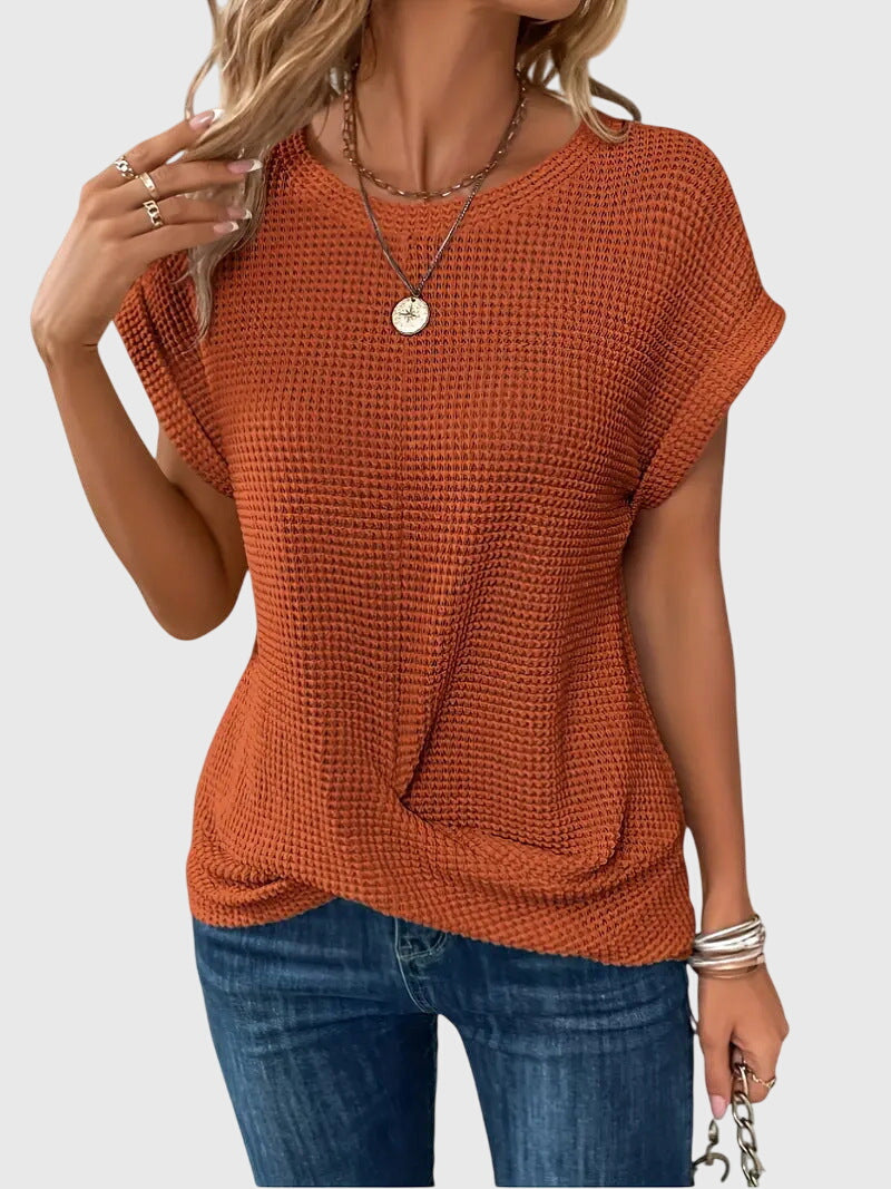 Isa | Crew Neck Blouse