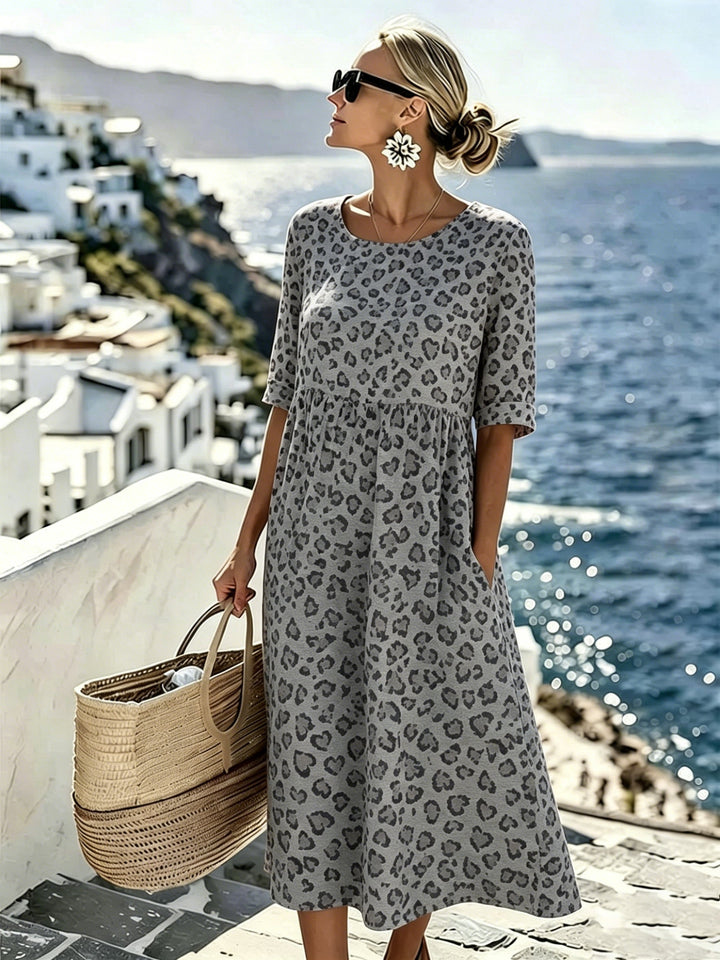Sienna™ | Wild Grace Midi Dress