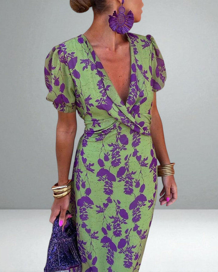 The Cerine Floral Dress