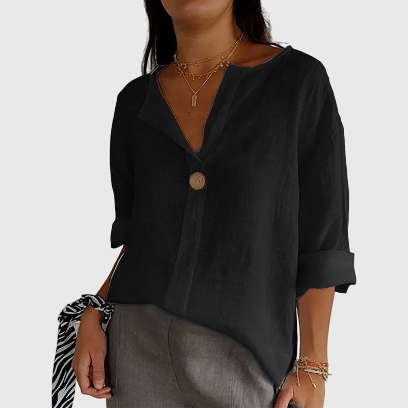 Valentina | V-neck Blouse