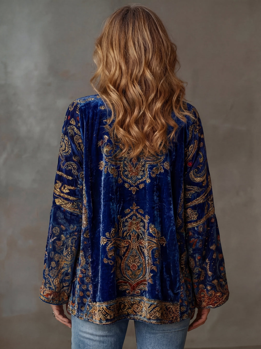Kerrie - Premium Velvet-Touch Bohemian Kimono