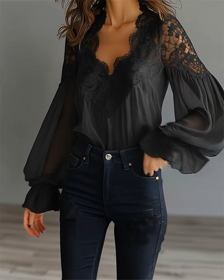 Susans Boutique | Elegant Lace Blouse