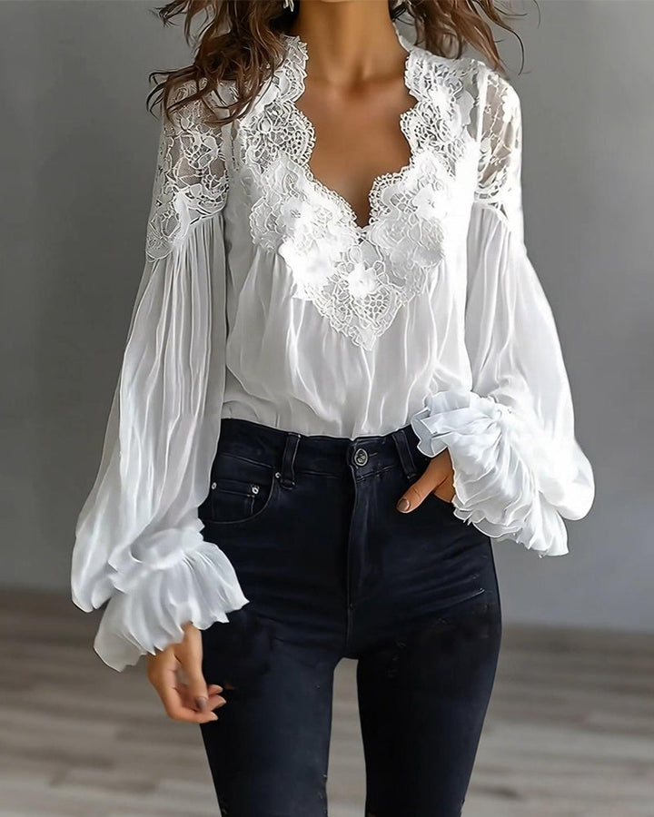 Susans Boutique | Elegant Lace Blouse