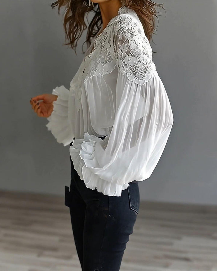 Susans Boutique | Elegant Lace Blouse