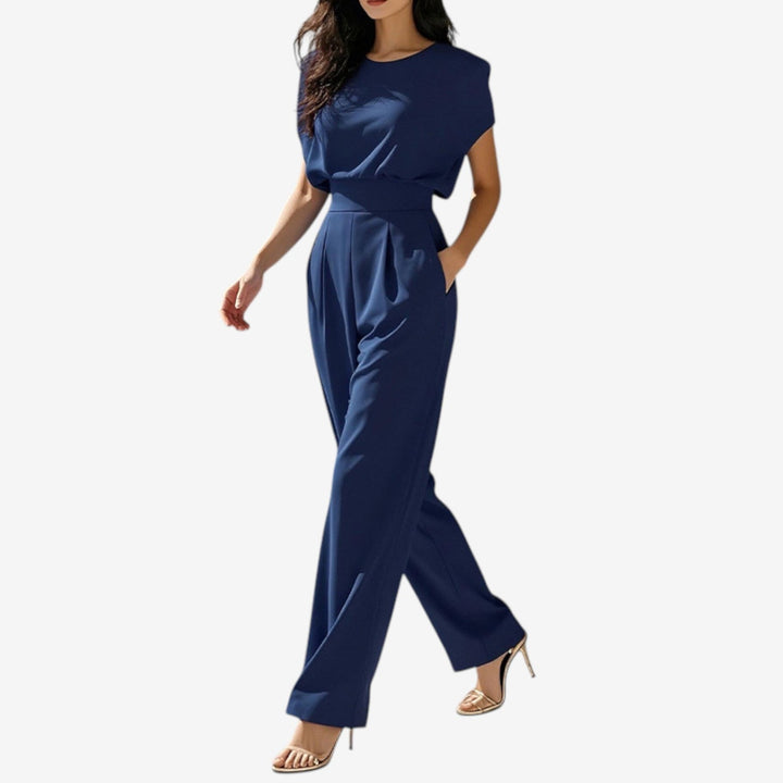 ARIA | CLASSIC BELTED JUMPSUIT
