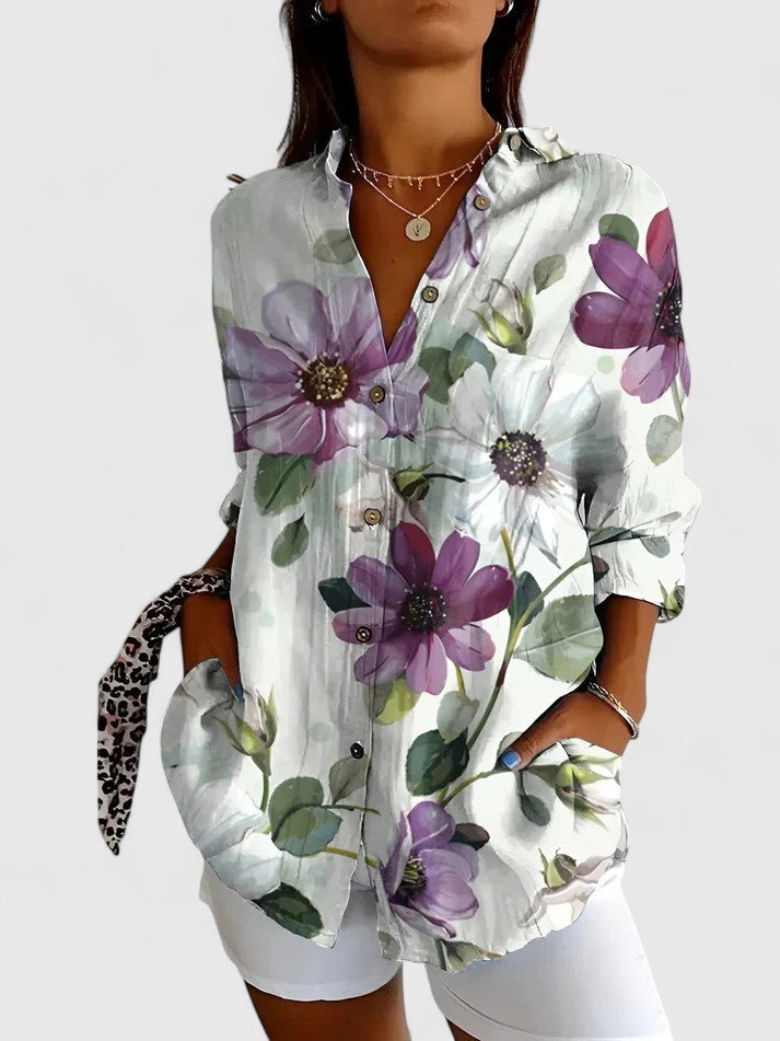 Dianne | Floral Blouse