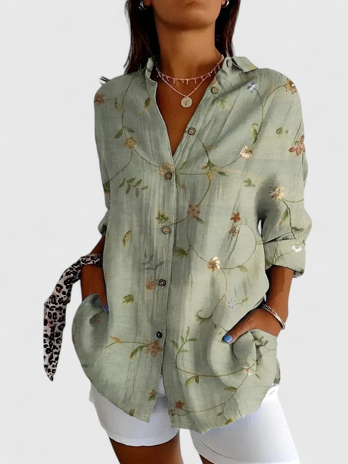 Dianne | Floral Blouse
