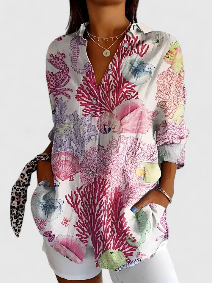 Dianne | Floral Blouse